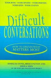 Capa de Conversas Difíceis